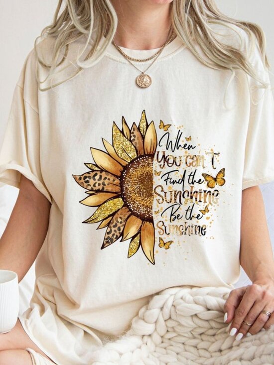 Tops - When You Can T Find The Sunshine Be The Sunshine Shirt